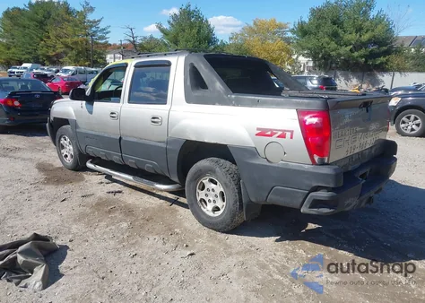 2003 Chevrolet Avalanche 1500 from USA, damaged, VIN 3GNEK13T63G194729